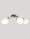 Lámpara de Techo Ike Lite Color Cromo 40 W E27 de 5 Luces