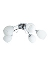 Lámpara de Techo Ike Lite Color Cromo 40 W E27 de 5 Luces