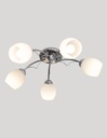 Lámpara de Techo Ike Lite Color Cromo 40 W E27 de 5 Luces