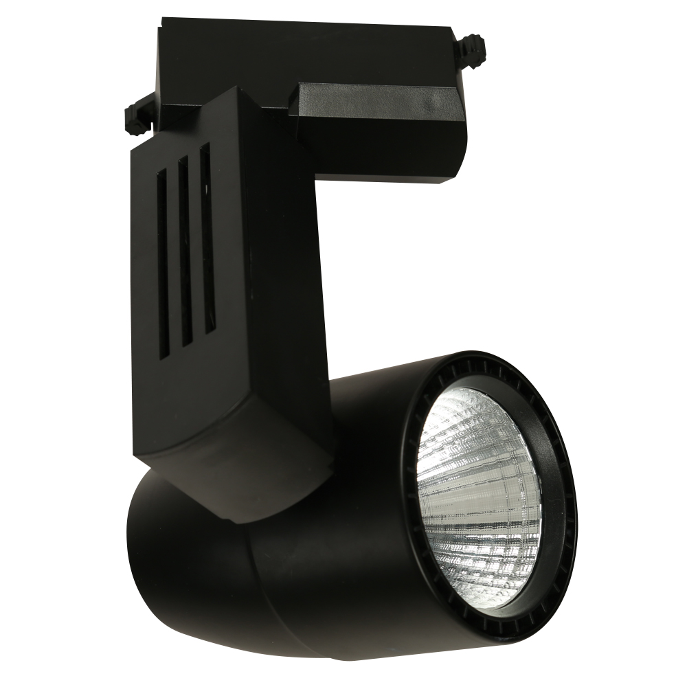 Lámpara de Riel Spotlight de 24 W Color Negro