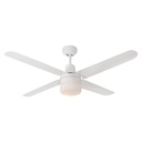 Ventilador De Techo 48" Blanco 1L E27 60W Con Control De Pared