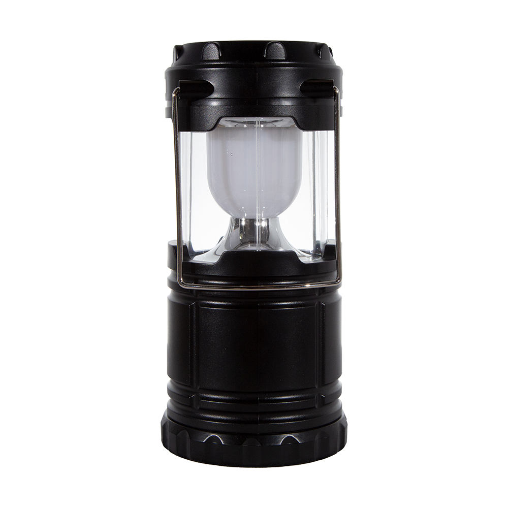 Linterna LED Solar Ike Lite Color Negro 3W de 1 Luz