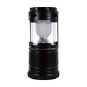 Linterna LED Solar Ike Lite Color Negro 3W de 1 Luz