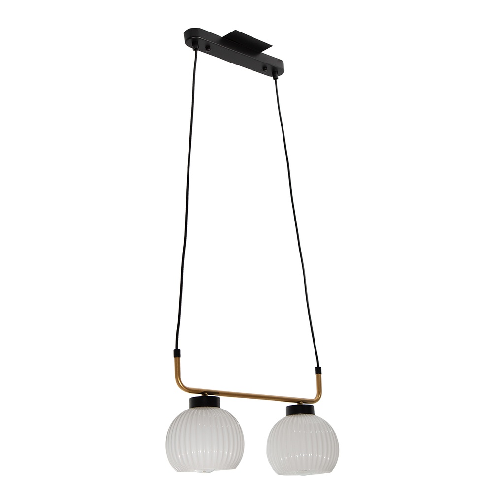 Lámpara Colgante Níquel Satinado 1 Luz E27 60W