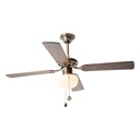 Ventilador de techo 42" bronce antiguo 1 Luz E27 40w