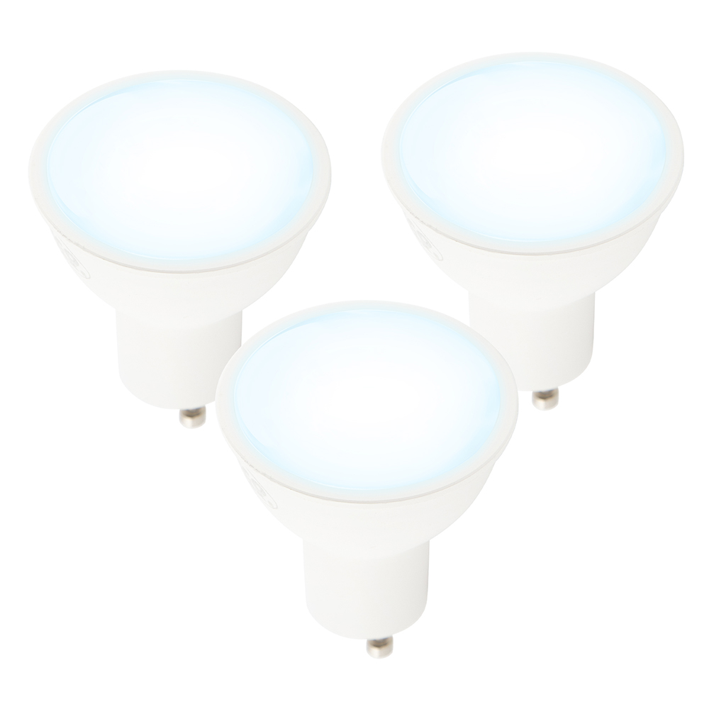 Foco LED Integrado 5w Luz Blanca 5000k Socket GU10 3 set