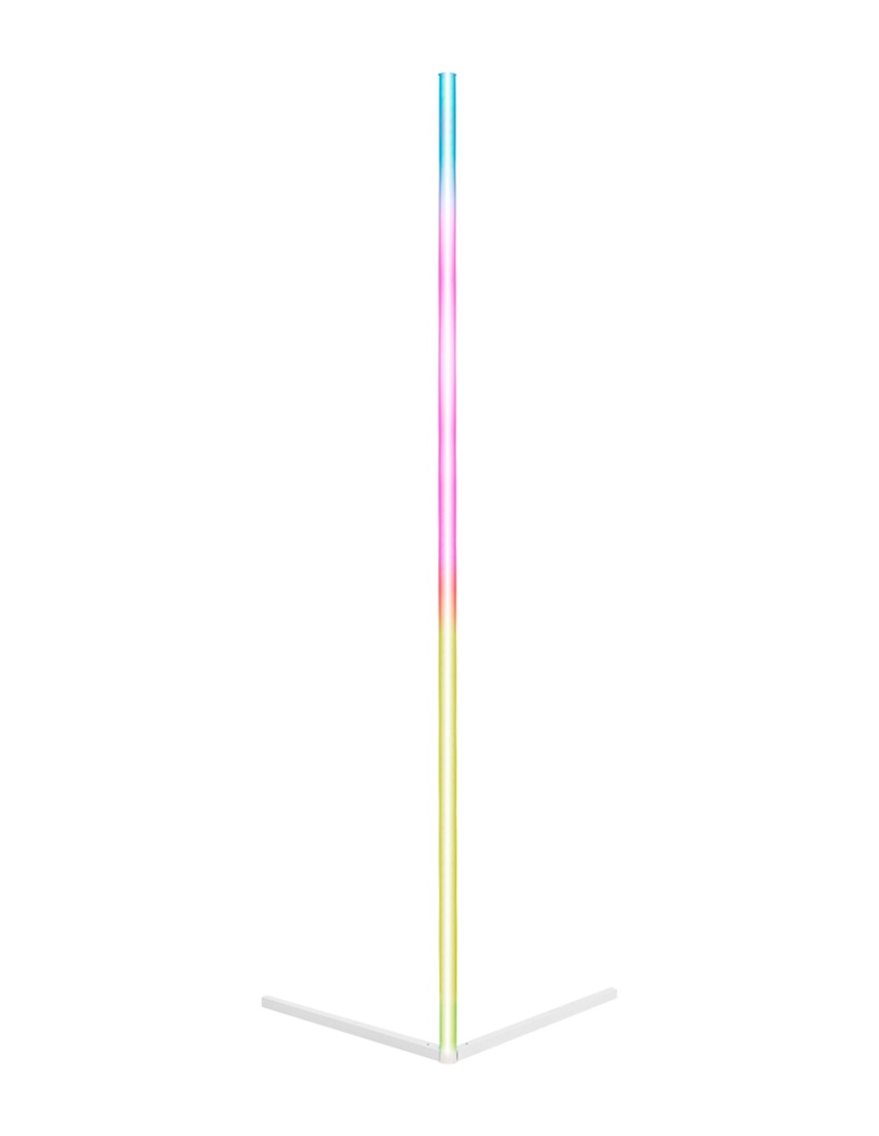 Lámpara de Piso LED Inteligente WiFi RGB Alexa Google Home Blanco