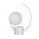 Lámpara de Mesa Blanco Mate E27 40w 1 Luz