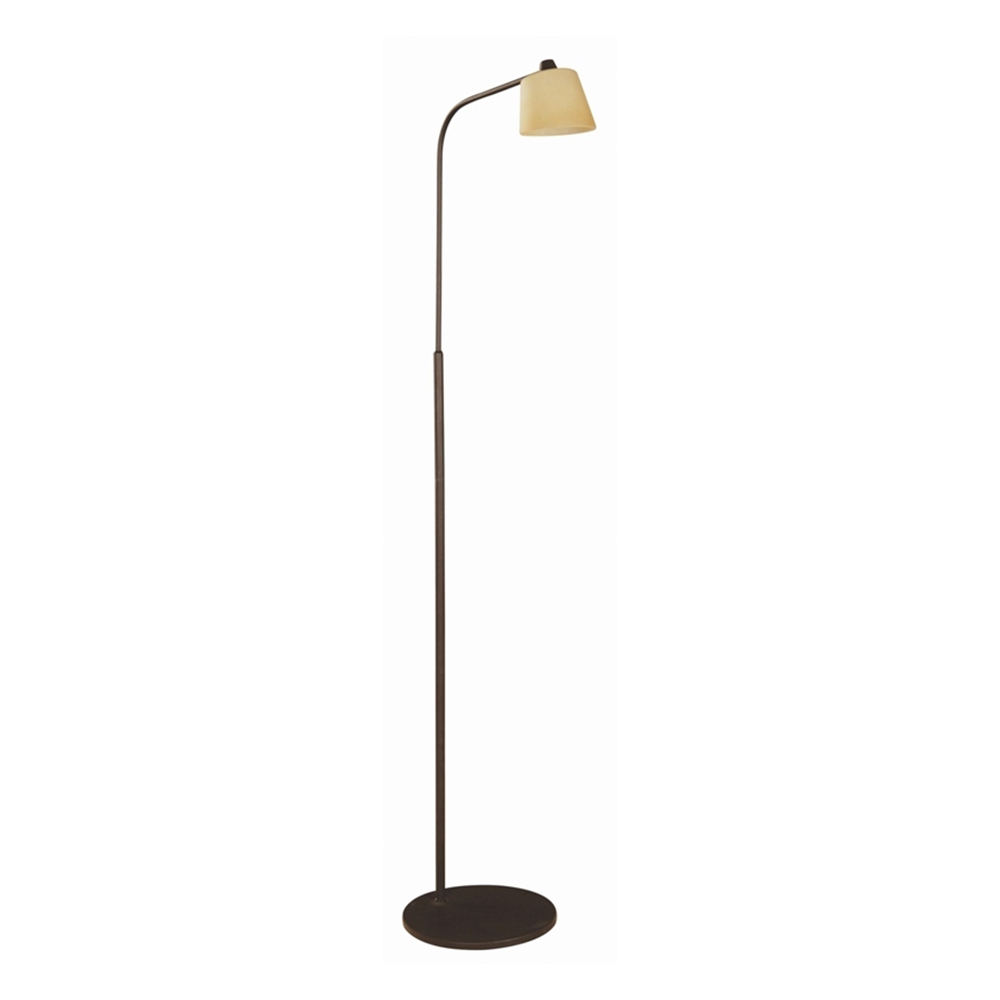 Lámpara De Piso Marrón Oscuro 40w G9 1 Luz