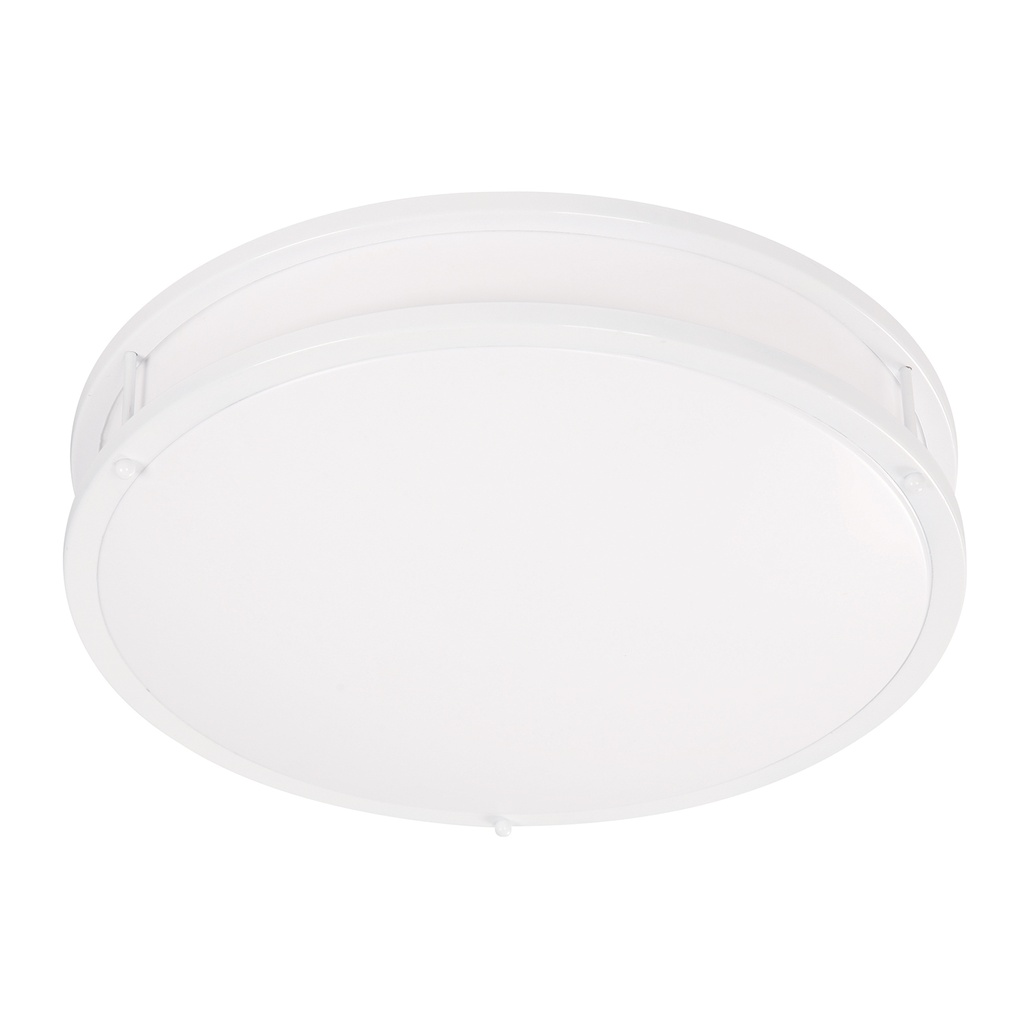 Lampara Techo T9 1 22W+1 32W(I/Tubo Circular)(I/T) Acab.Blanco