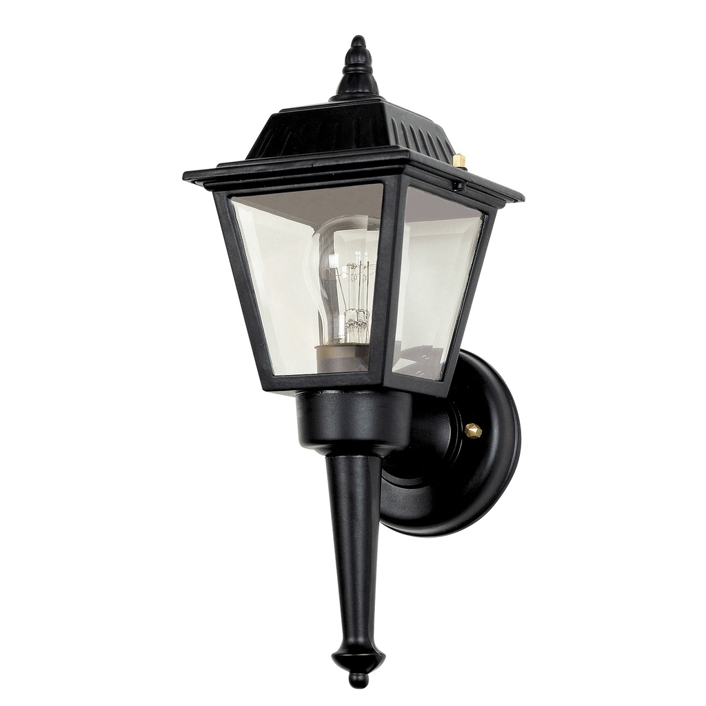 Lámpara de Pared Exterior E27 60W - Acabado Negro