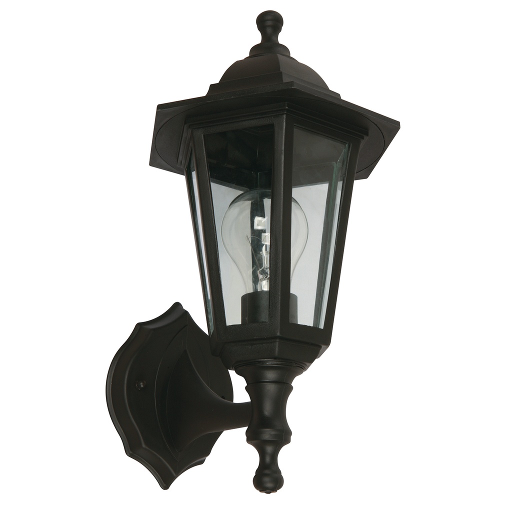Lámpara de Pared Negro Brillante 1 Luz 2  Pack  Ideal para dar ese ligero toque  de luz secundaria dentro de tu hogar