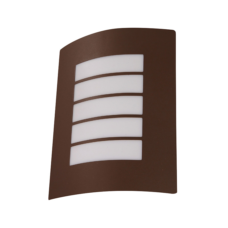 Aplique de Pared, Chocolate, 1 Luz, 40W, E27