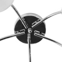 LAMPARA DE TECHO CROMADO 5L E27