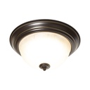 Plafón De Techo Led 17w Estilo Clásico, Bronce Antiguo