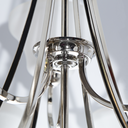Candelabro de araña Noma Collection , 9 luces, niquel satinado 100W