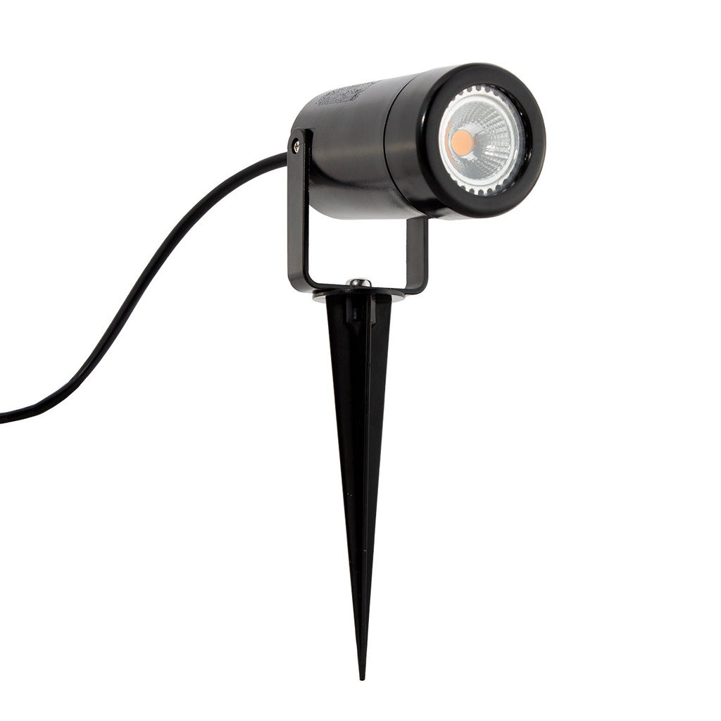 Lámpara Exterior LED Negro 7W 2 Piezas
