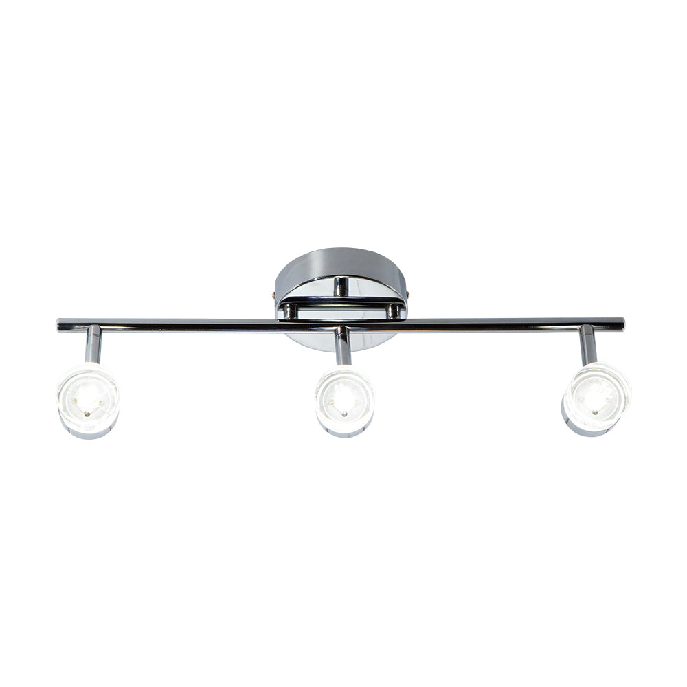 Lámpara de Techo LED General Lighting Riel Decorativo Cromo 3 W
