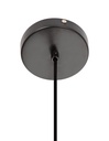 LAMPARA COLGANTE NEGRO 1L E27