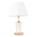 LAMPARA DE MESA ACABADOS EN DORADO 1L E27