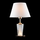 LAMPARA DE MESA ACABADOS EN DORADO 1L E27