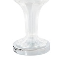 LAMPARA DE MESA CON ACABADIS EN CROMO 1L E27