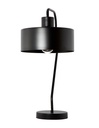 LAMPARA DE MESA NEGRA 1L E27