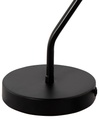 LAMPARA DE MESA NEGRA 1L E27