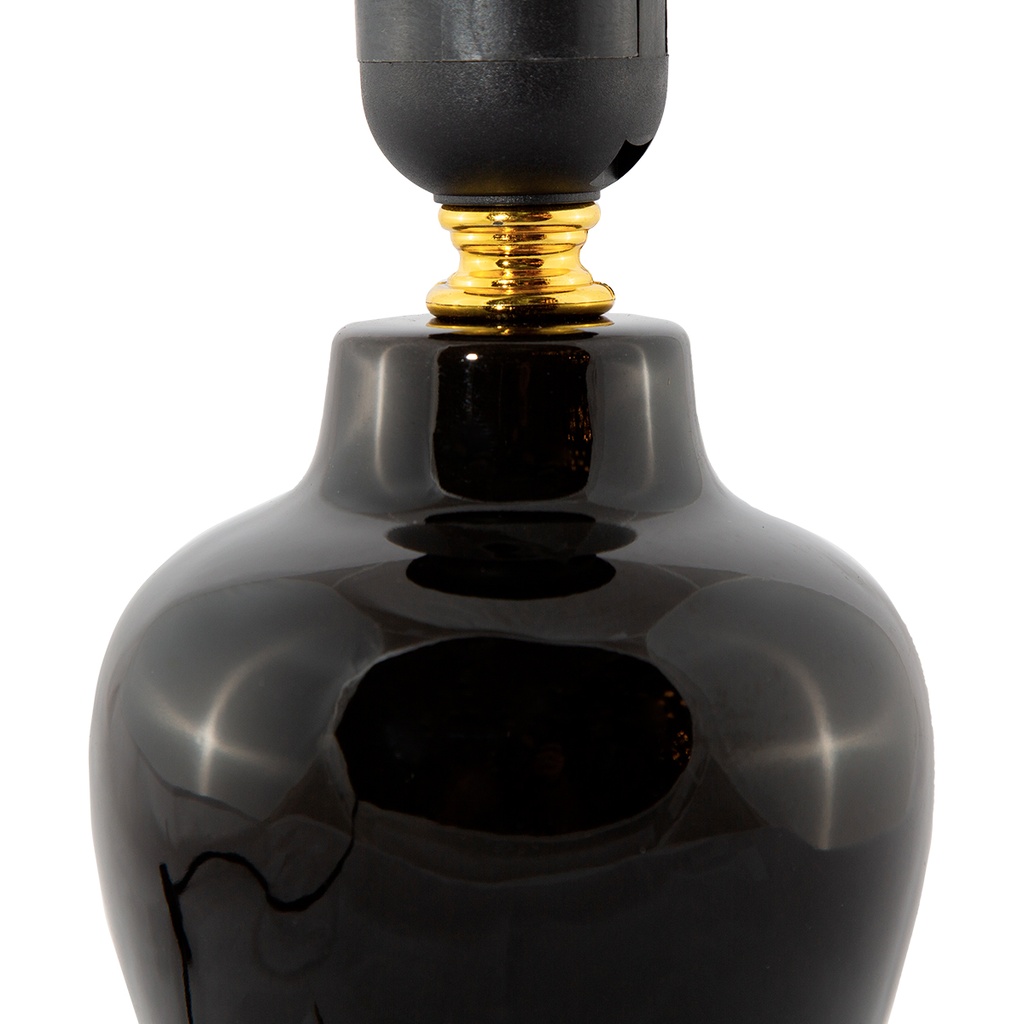 LAMPARA DE MESA NEGRO 2 PACK 1L E27