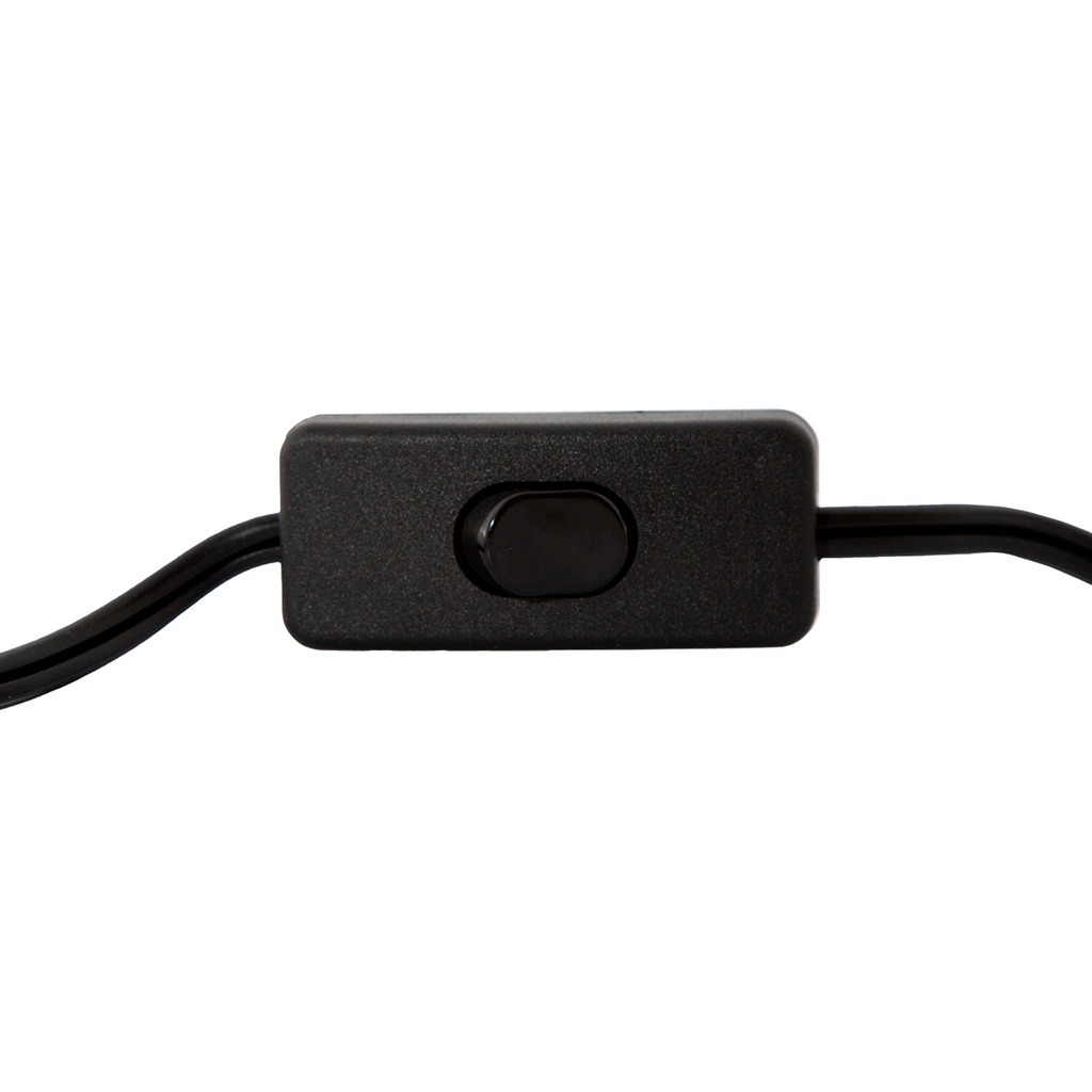 LAMPARA DE MESA NEGRO 2 PACK 1L E27