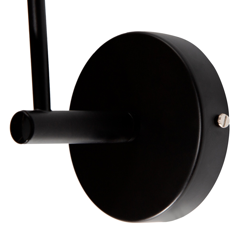 Lampara de Pared Negro 1L E27 G45