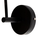 Lampara de Pared Negro 1L E27 G45