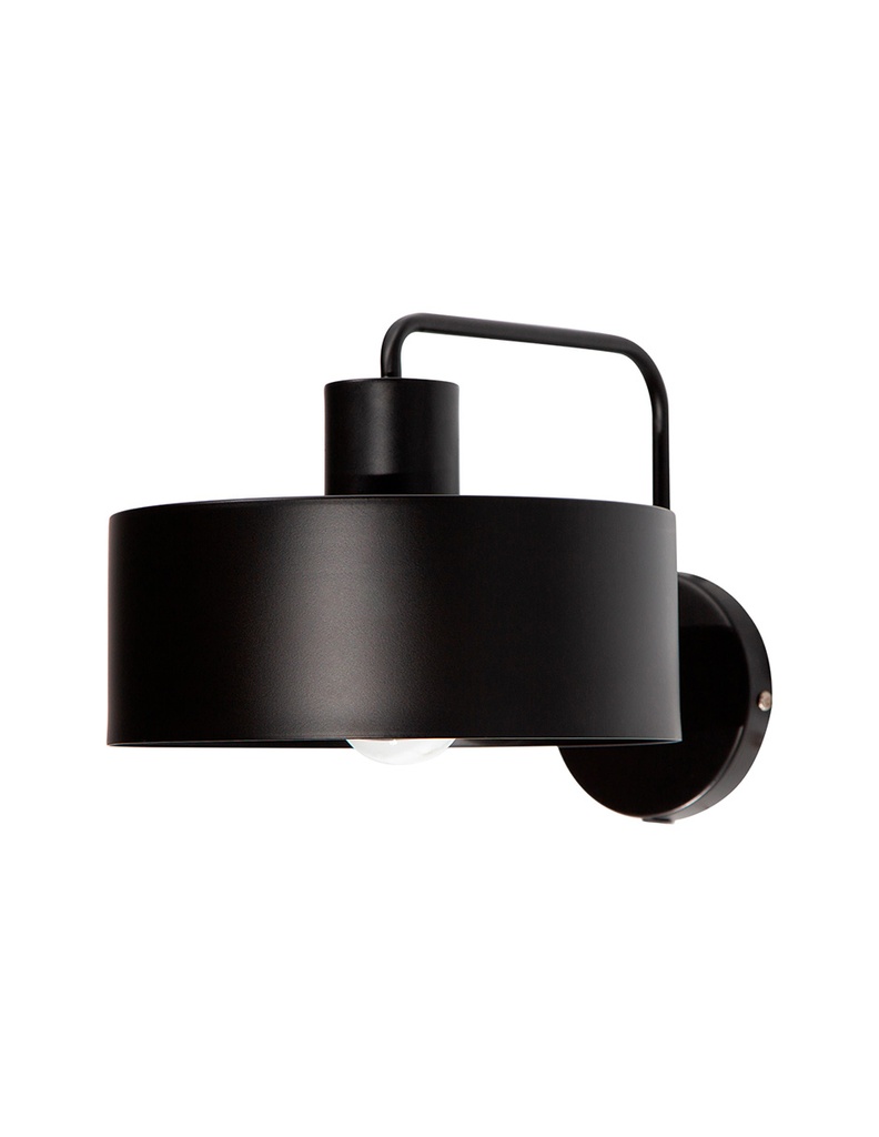 Lámpara de Pared Dark Decor Negro E27 40w 1 Luz