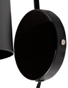 Lámpara de Pared Dark Decor Negro E27 40w 1 Luz