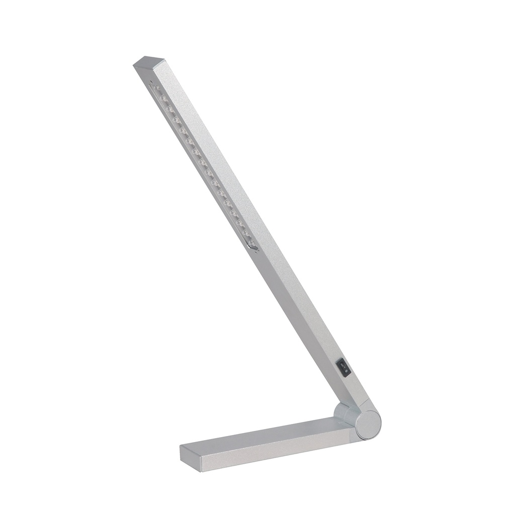 Lámpara de Escritorio LED 48 luces 4W - Acabado Cromo