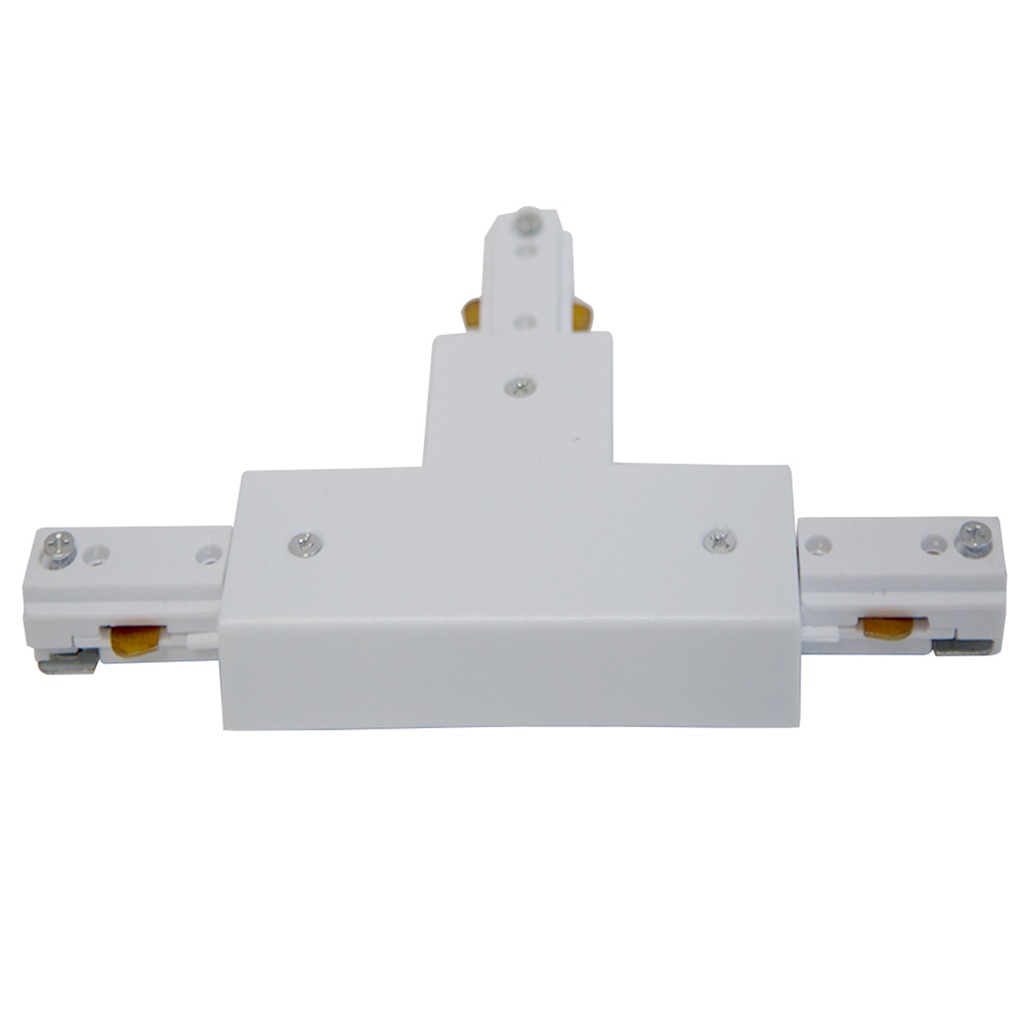 Conector de Carril General Lighting de Color Blanco