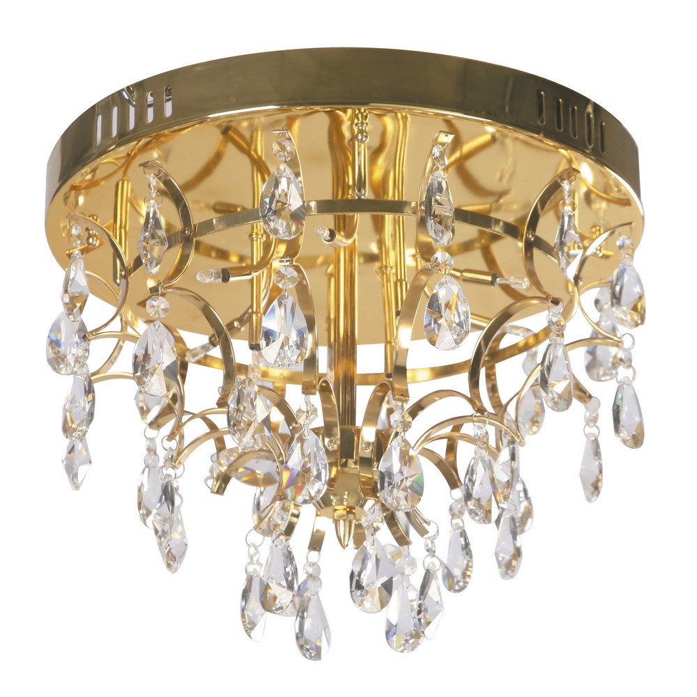 Lámpara Techo JC 9 Luz 10W Dorado