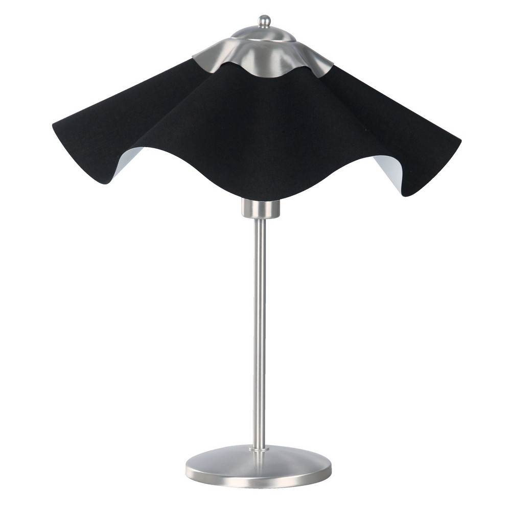 Lámpara de Mesa Satin Niquelado 1L 40W