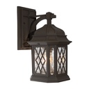 Aplique de Pared Ike Lite Exterior Clásico Chocolate 60W E27 1 Luz