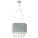 Lámpara Colgante Lumicentro Níquel Satinado 3 Luces 60W E27