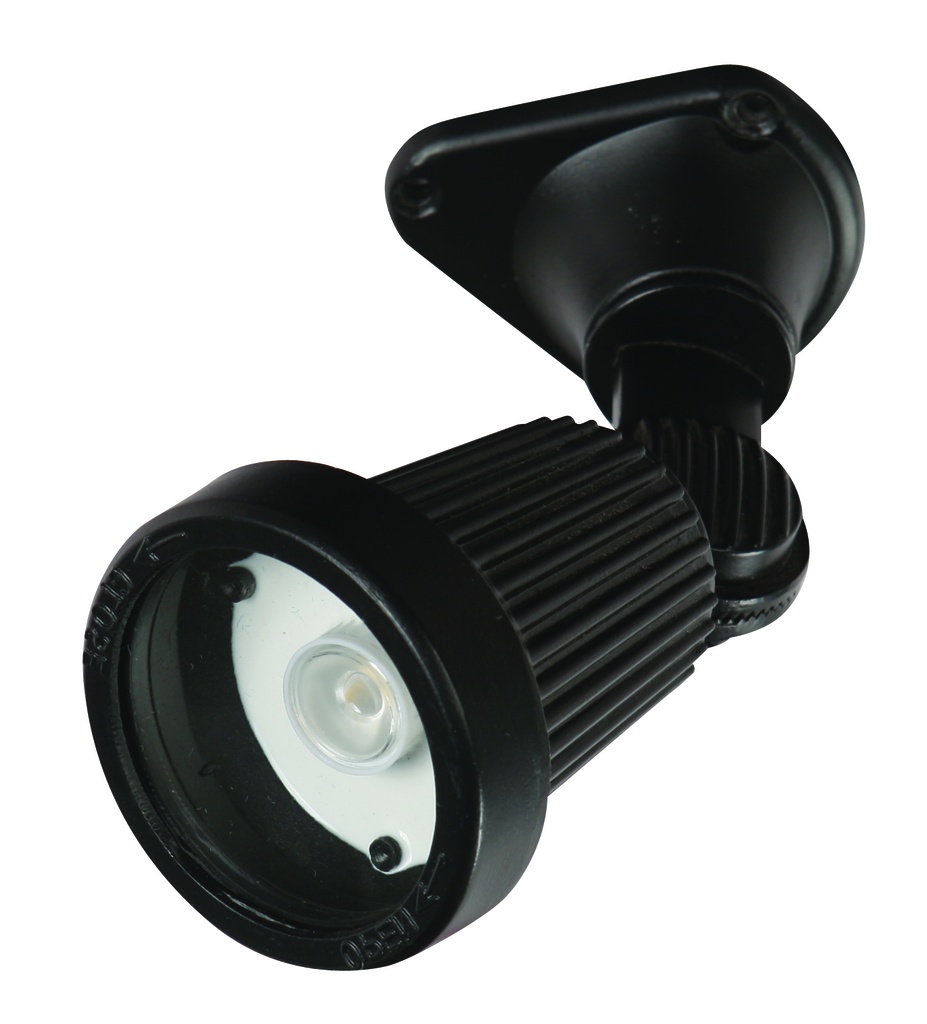 Lámpara de Piso LED 1W - Acabado Negro