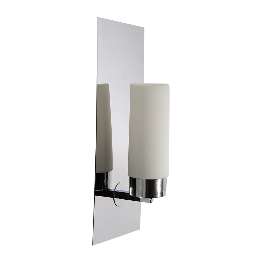 Lámpara de Pared Cromo E27 60W 1 Luz