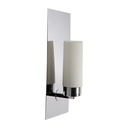 Lámpara de Pared Cromo E27 60W 1 Luz