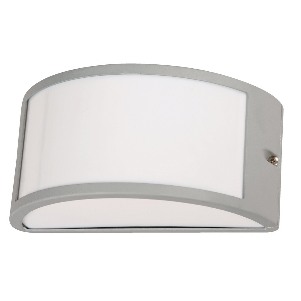 Lámpara de Pared E27 60W - Acabado Plateado
