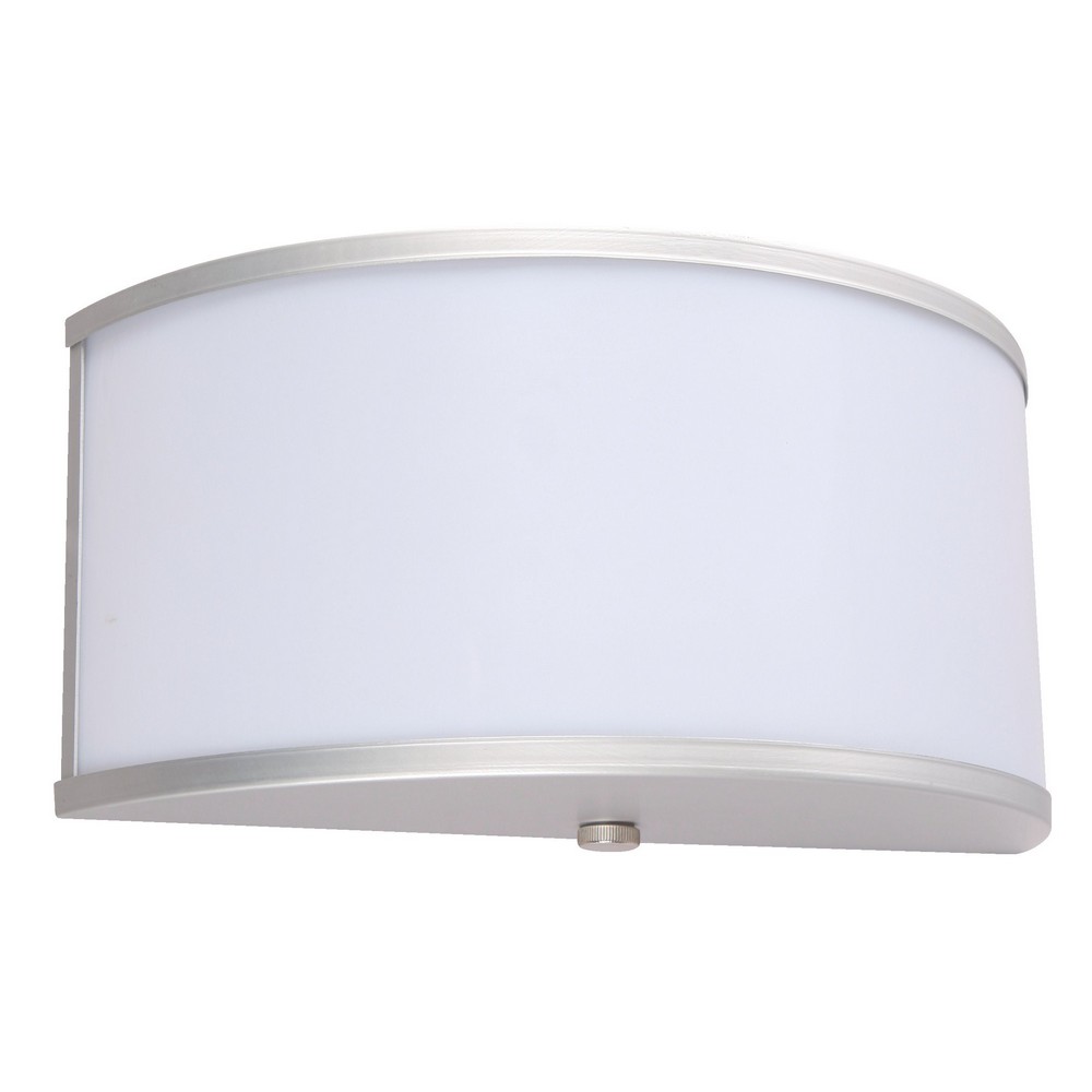 Lámpara de Pared 2 luces E27 20W - Acabado Plateado