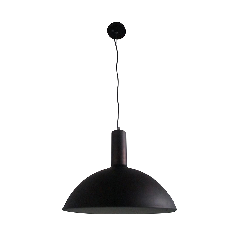 Lampara  Colgante 1Lt E27 60W (B/N) 120V 60Hz Acab. En Chocolate Oscuro