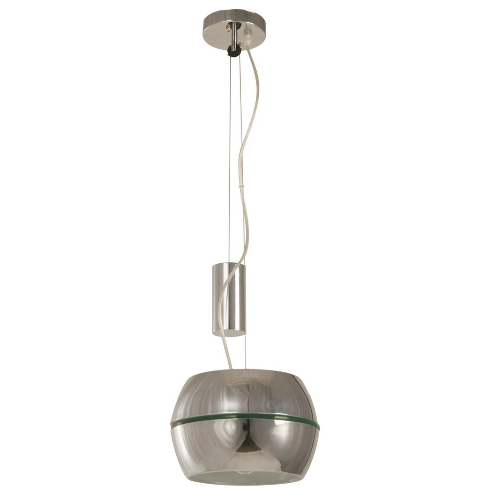 Lámpara Colgante Cromo 1 Luz E27 60W