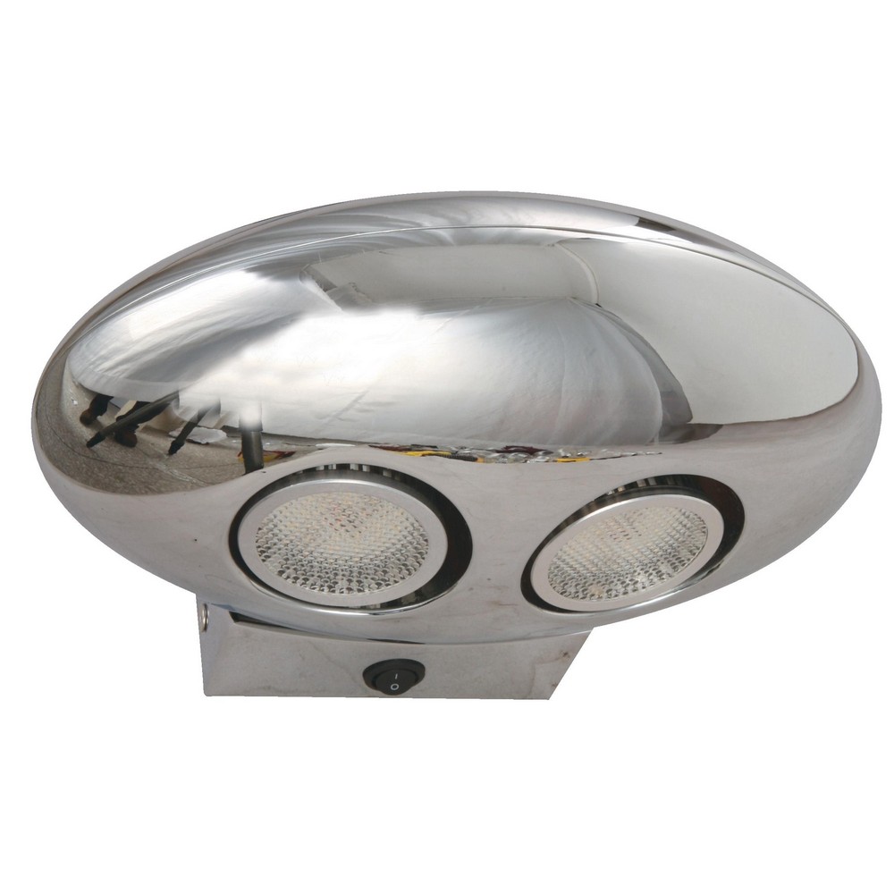 Lámpara de Pared LED 2.6W - Acabado Cromo