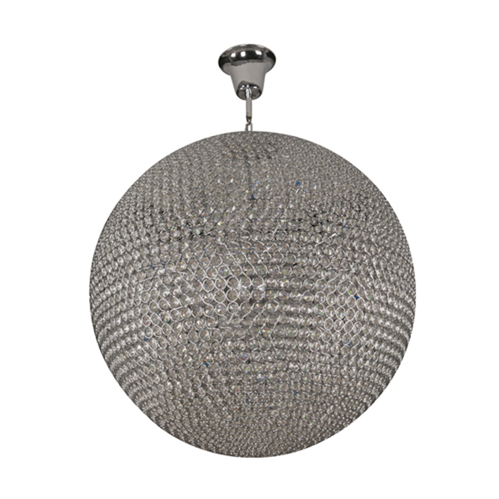 Lámpara Colgante Cromo LED 12 Luces 2.4W 3500K