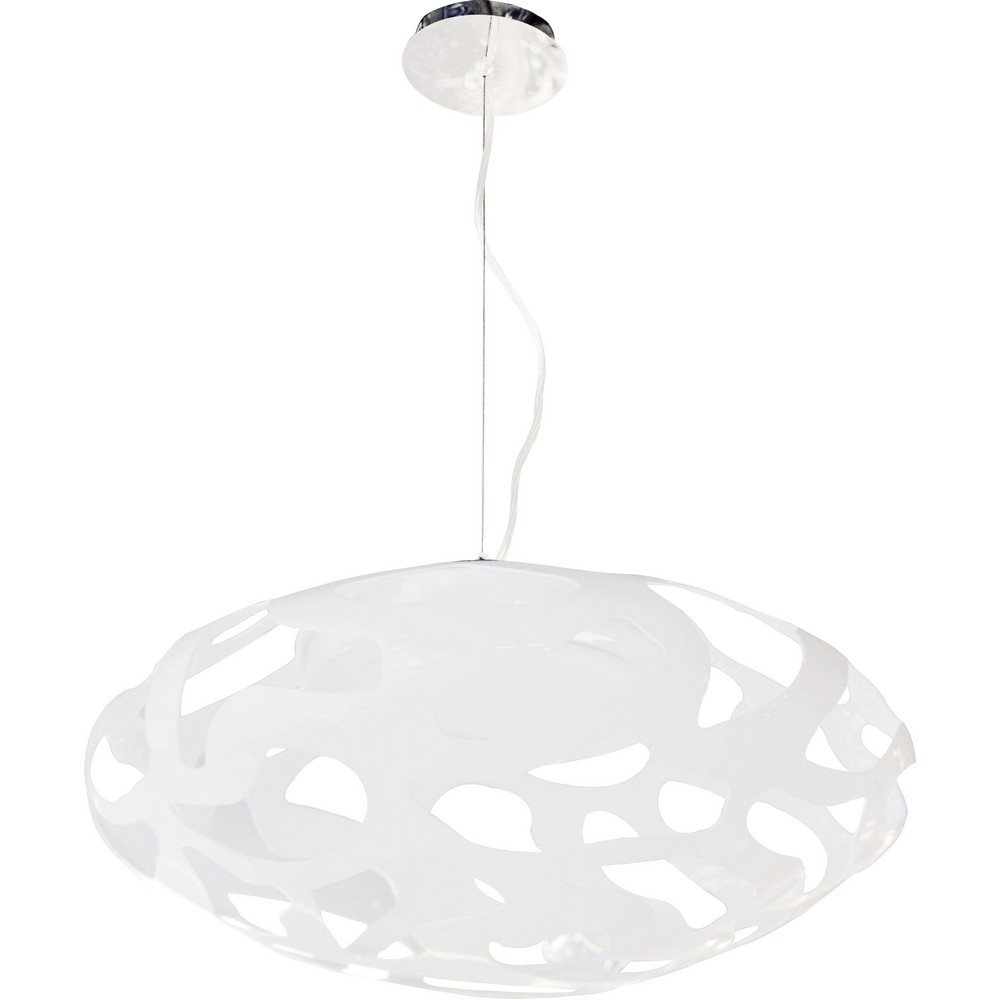 Lámpara Colgante LED Blanca 1 Luz 15W 3000K